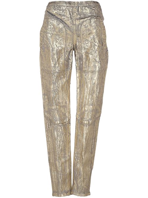 Gold-tone pants RICK OWENS | RP01E7319SGMC02